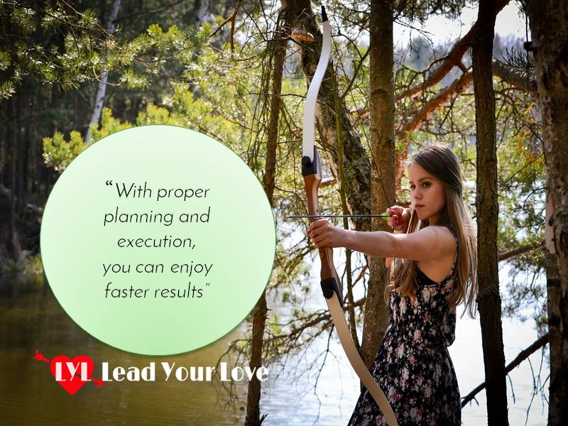 With proper planning and execution, you can enjoy faster results.